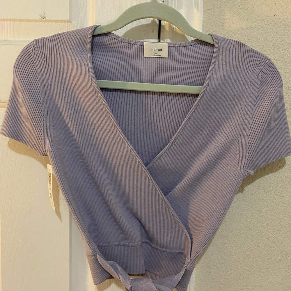 Aritiza Wilfred all tied up sweater